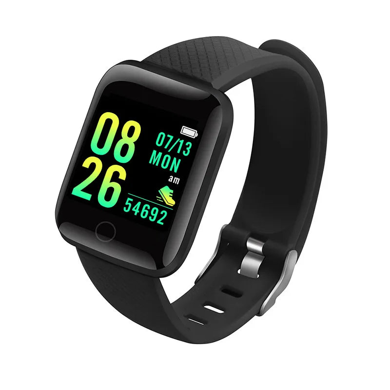Smart Fitness Tracker Watch - Heart Rate Monitor, Sleep Tracker & Activity Bracelet for Android & iOS