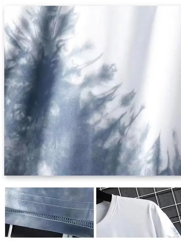 Men's 3D Printed Sports Set - Quick Dry T-Shirt & Shorts Basketball Tracksuit