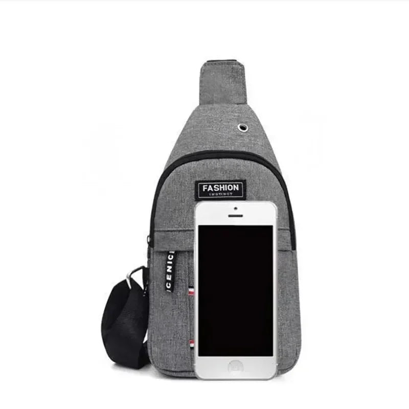 Men's Waterproof Large Capacity Fanny Pack - Adjustable Belt Bag for Travel, Running & Hiking