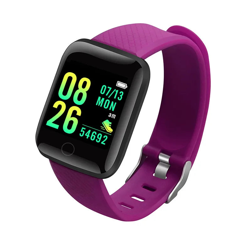 Smart Fitness Tracker Watch - Heart Rate Monitor, Sleep Tracker & Activity Bracelet for Android & iOS