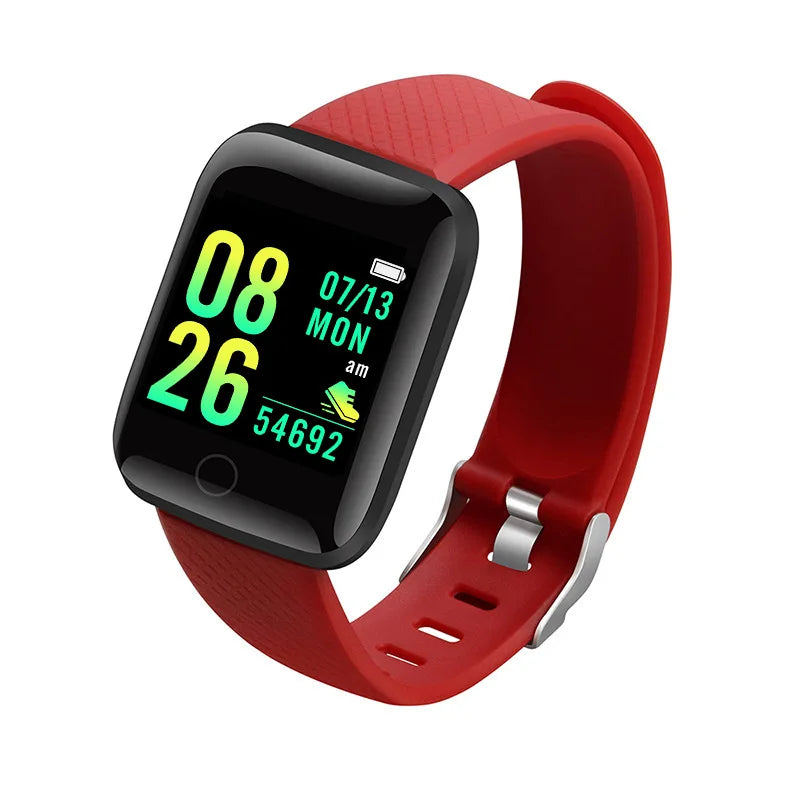 Smart Fitness Tracker Watch - Heart Rate Monitor, Sleep Tracker & Activity Bracelet for Android & iOS