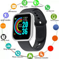 Smart Fitness Tracker Watch - Heart Rate Monitor, Sleep Tracker & Activity Bracelet for Android & iOS